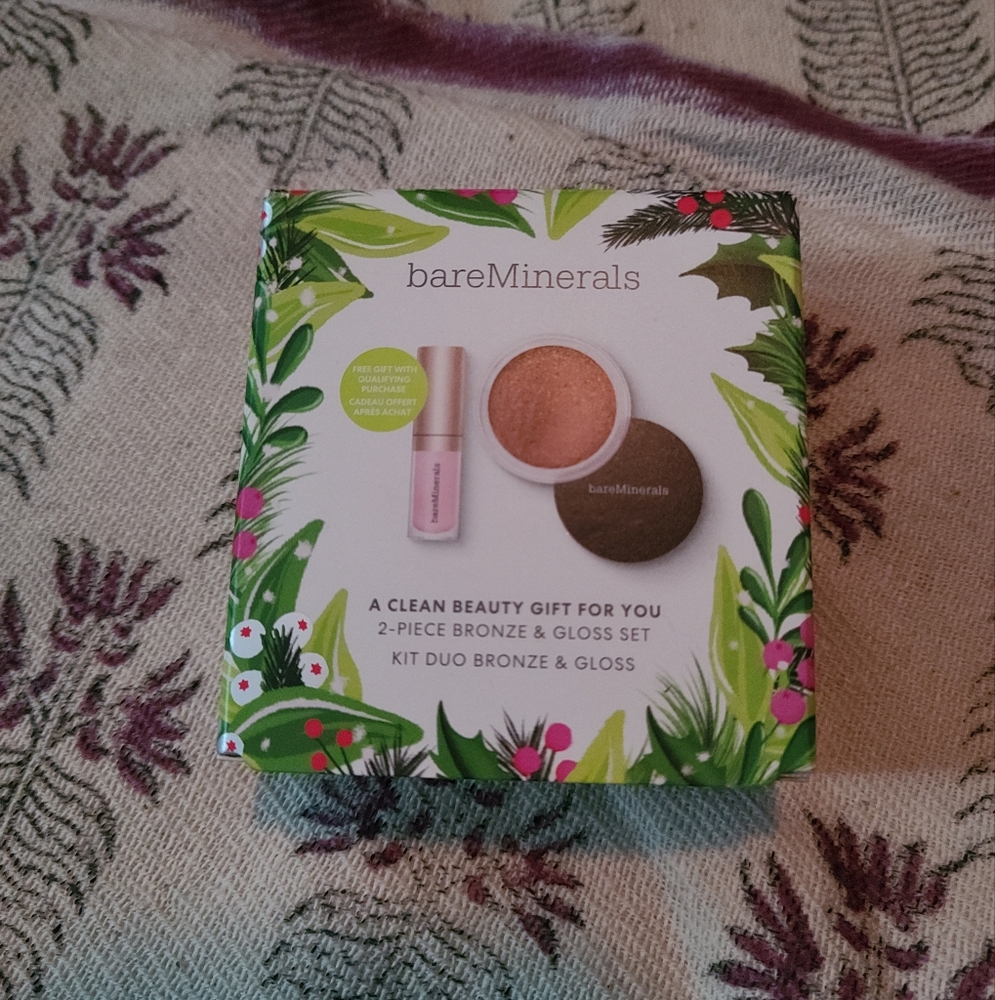 BareMinerals 2-piece bronze and gloss set